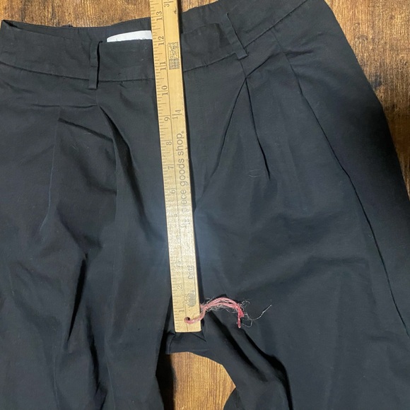 WAYF Women's Pleated Gilmore Wide Leg Black Pants Size Small - Picture 8 of 8